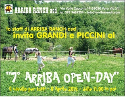 04 aprile 2014 Open-day - Arriba Ranch asd